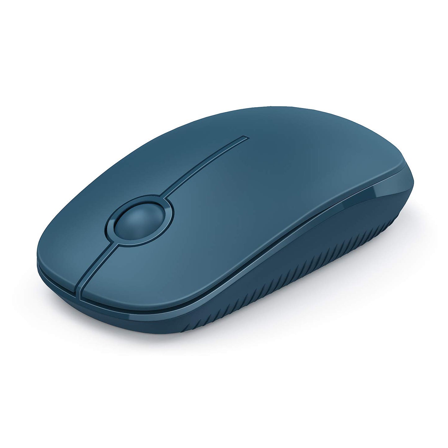 Vssoplor Wireless Mouse, 2.4G Slim Portable Computer Laptop Mouse with Nano Receiver Quiet Silent Optical Mice for Notebook, PC, Laptop, Computer-Black and Gold