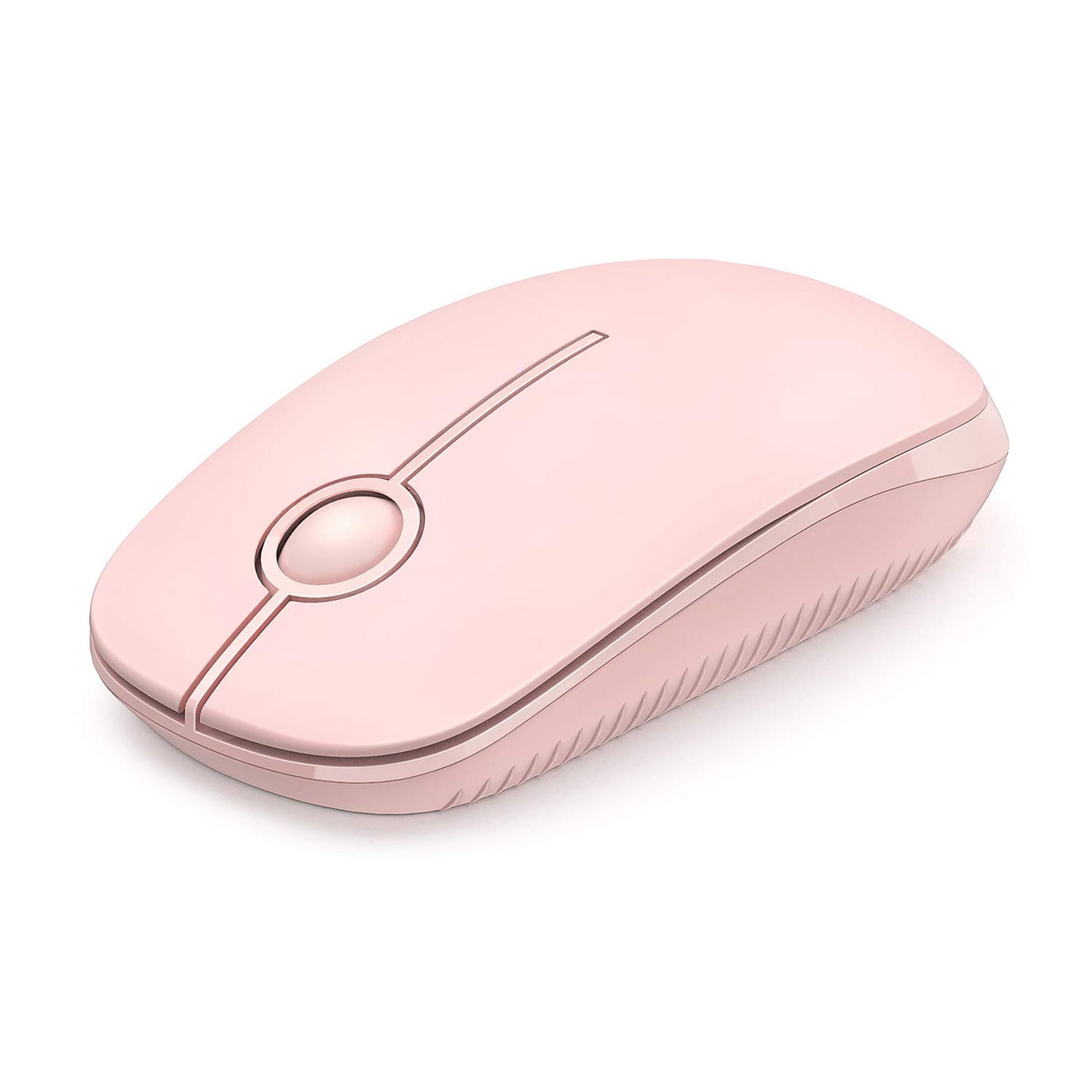 Vssoplor Wireless Mouse, 2.4G Slim Portable Computer Laptop Mouse with Nano Receiver Quiet Silent Optical Mice for Notebook, PC, Laptop, Computer-Black and Gold